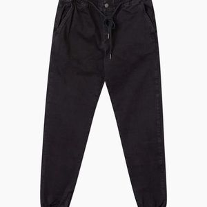 Coutiè Tactical Denim Jogger In Black — Size M